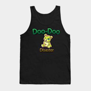 Doo-Doo Disaster Sarcastic Defense Against Zombies this Halloween Tank Top